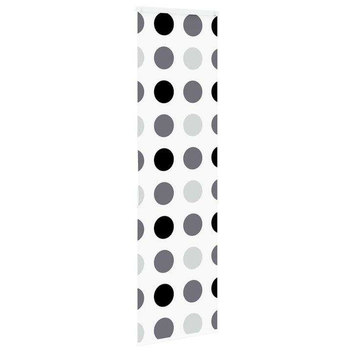 Bruserullegardin med kassette 70x240 cm Stofbredde 66 cm