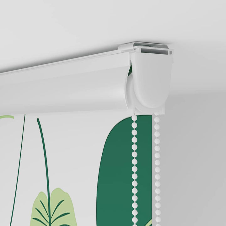 Bruserullegardin med kassette 140x240 cm Stofbredde 136 cm