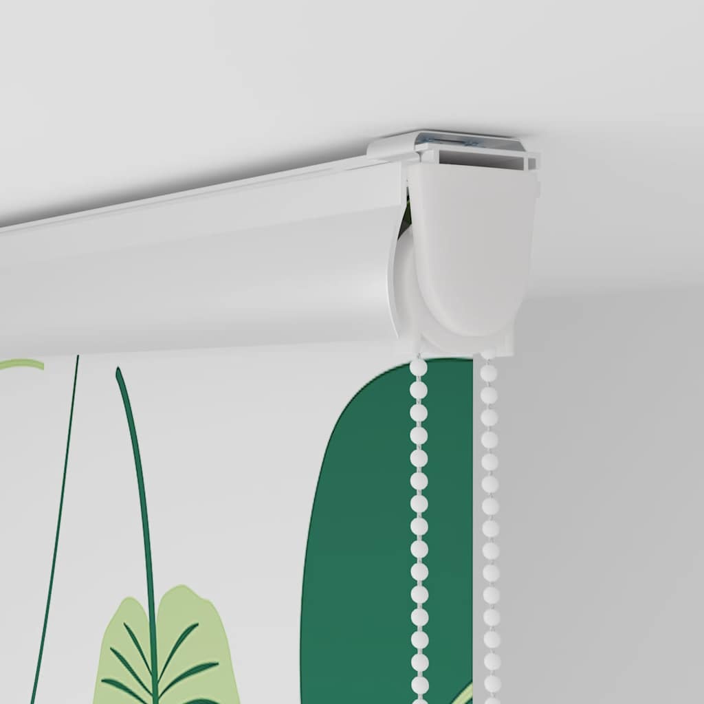 Bruserullegardin med kassette 160x240 cm Stofbredde 156 cm