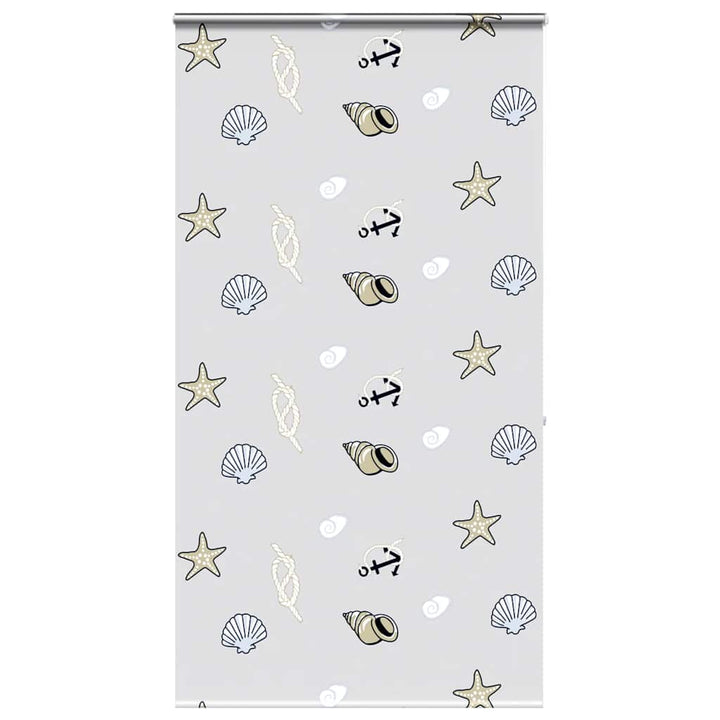 Bruserullegardin med kassette 140x240 cm Stofbredde 136 cm