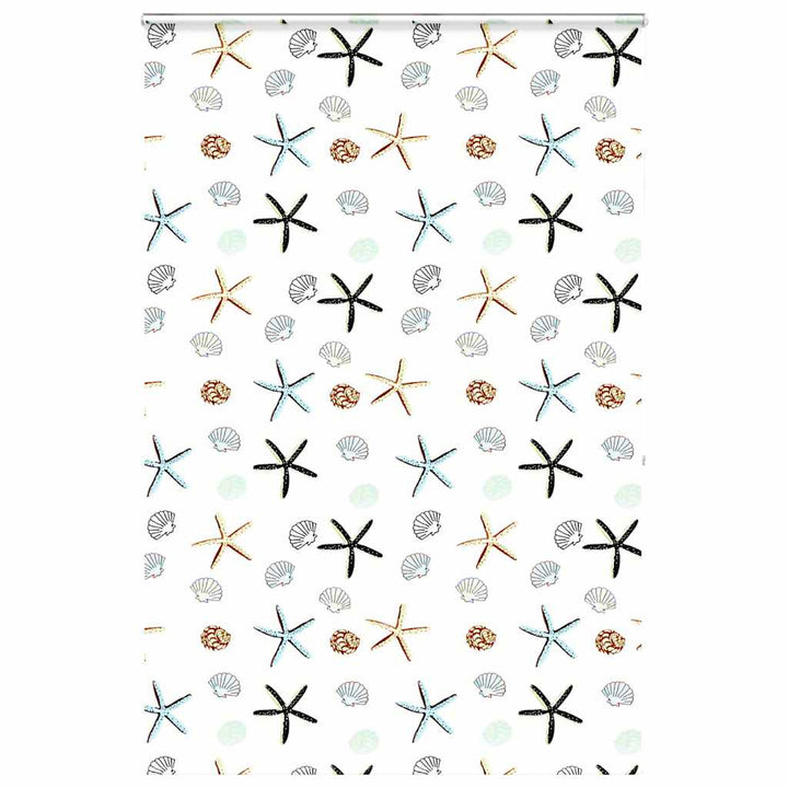 Bruserullegardin med kassette 150x240 cm Stofbredde 146 cm
