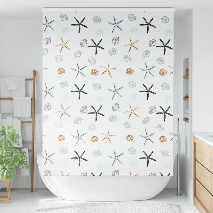 Bruserullegardin med kassette 150x240 cm Stofbredde 146 cm