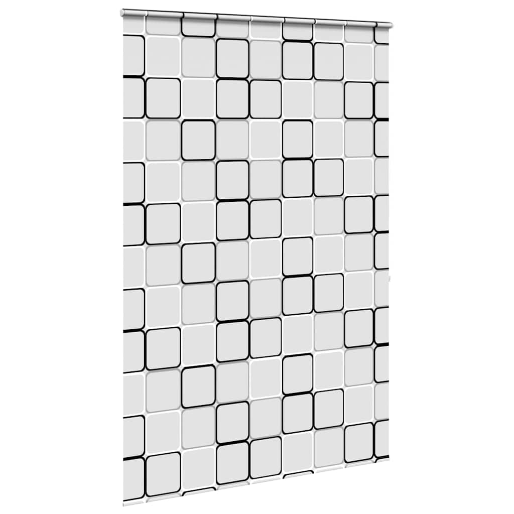 Bruserullegardin med kassette 150x240 cm Stofbredde 146 cm