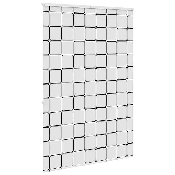 Bruserullegardin med kassette 150x240 cm Stofbredde 146 cm