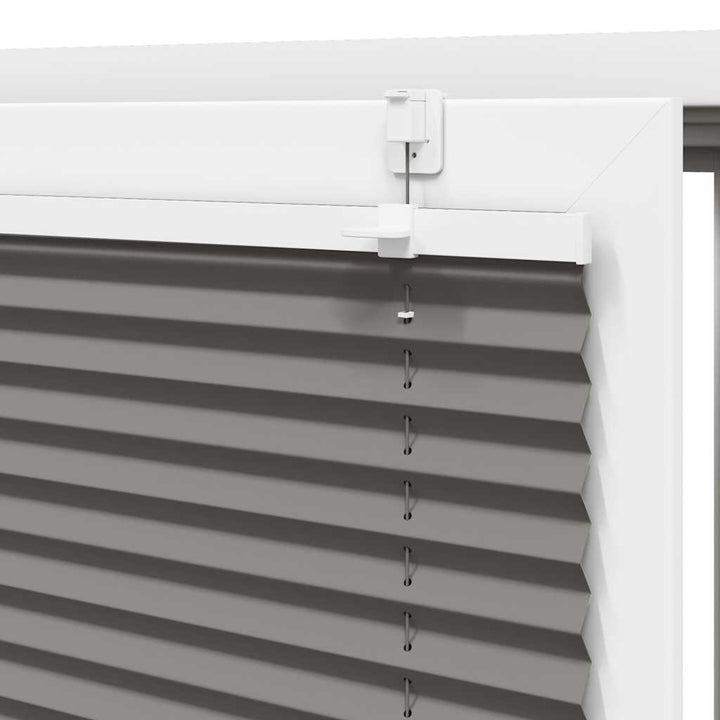 Plisségardin Antracit 65x150 cm Stofbredde 64,4 cm Polyester