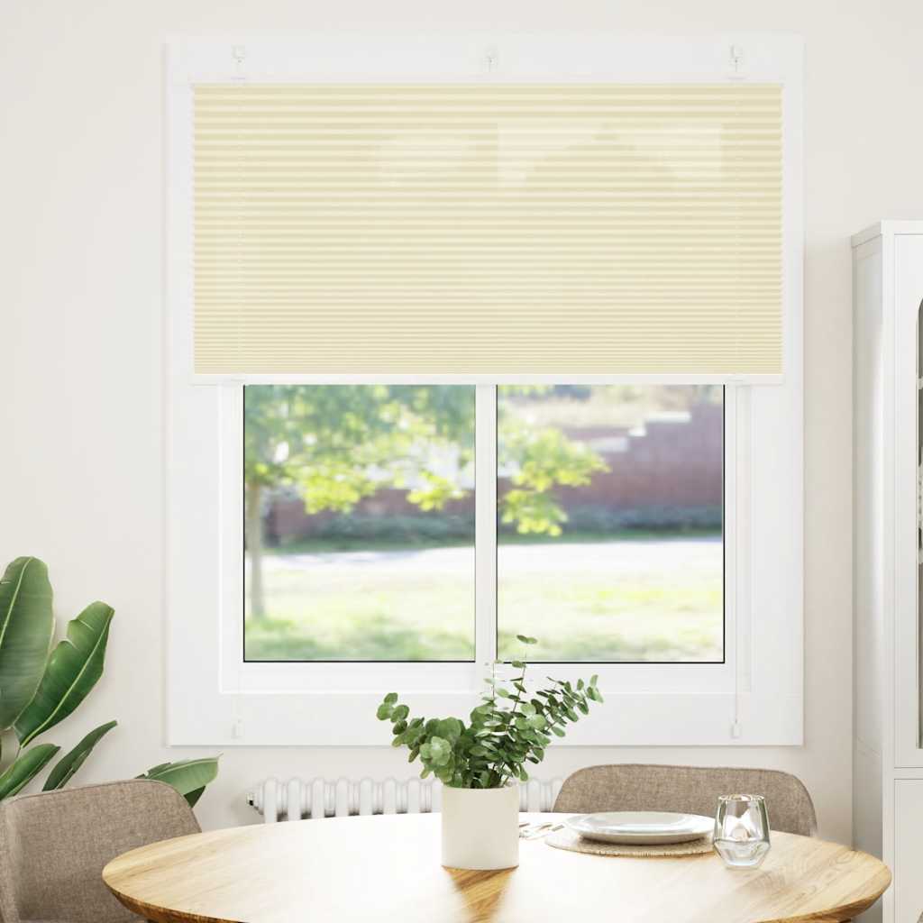 Plisségardin fløde 120x150 cm Stofbredde 119,4 cm Polyester