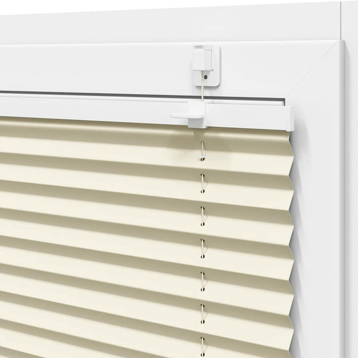 Plisségardin fløde 95x200 cm Stofbredde 94,4 cm Polyester