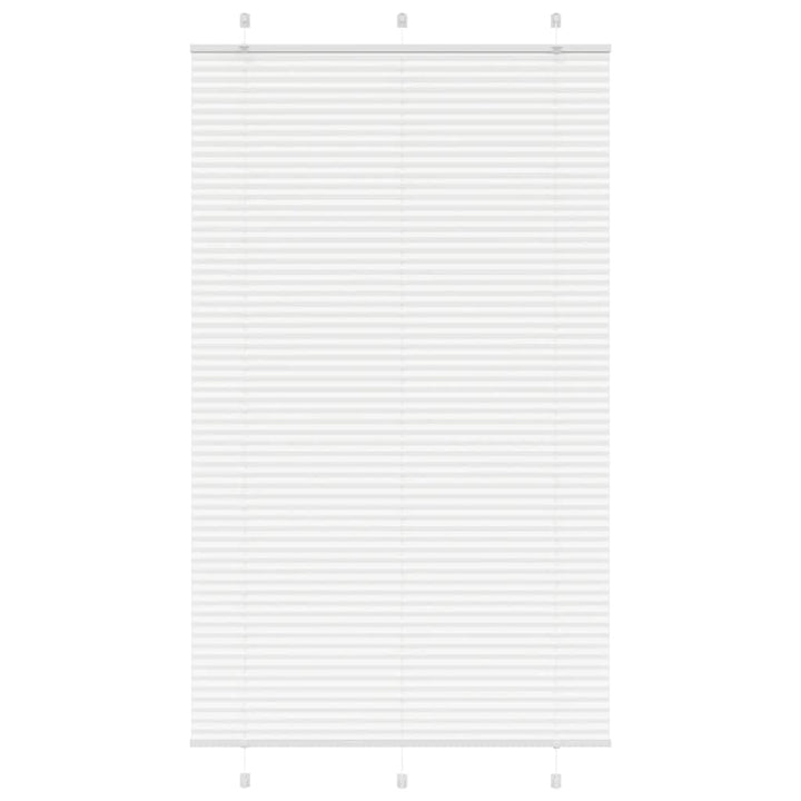 Plisségardin Hvid 115x200 cm Stofbredde 114,4 cm Polyester