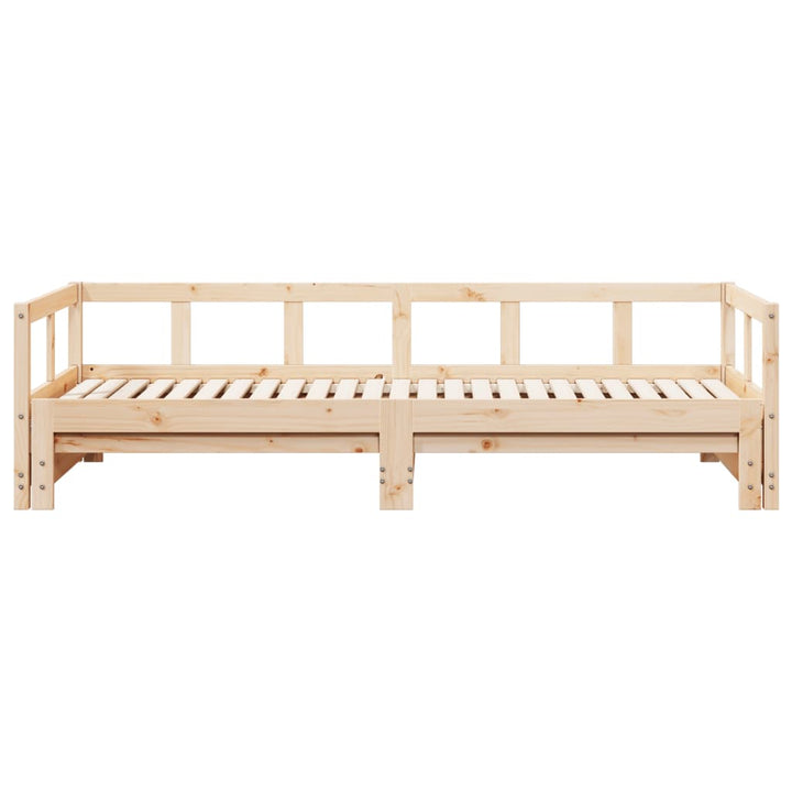 daybed uden madras 90x190 cm massivt fyrretræ