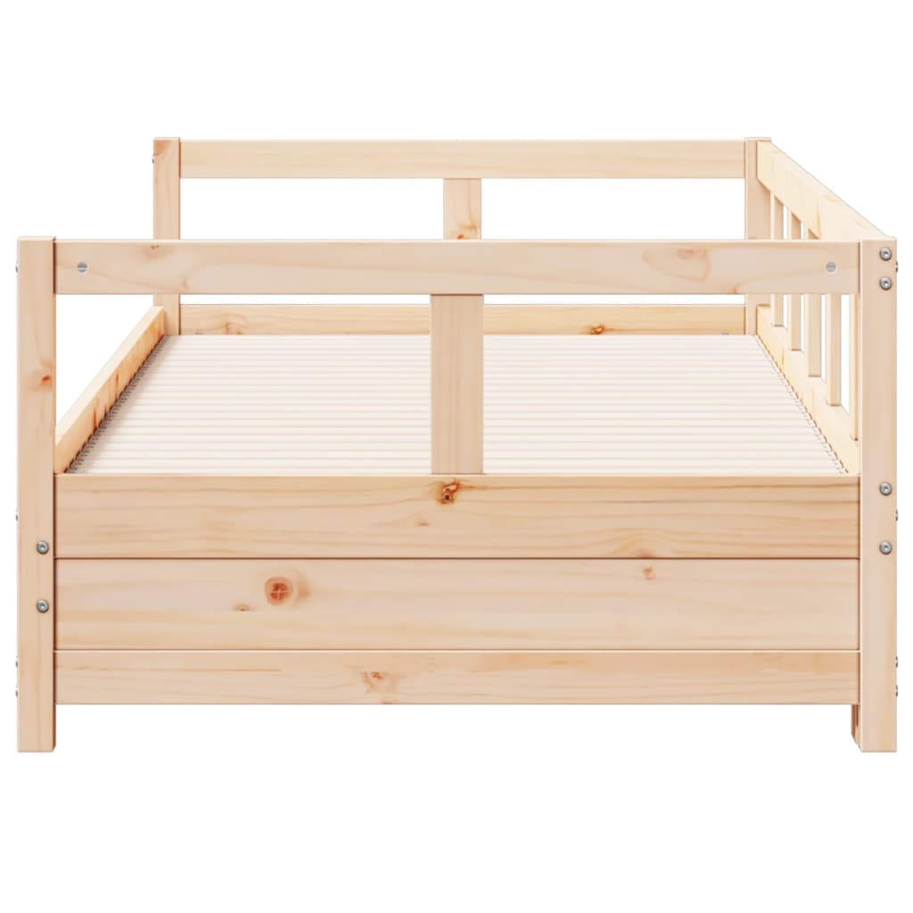 daybed uden madras 90x190 cm massivt fyrretræ