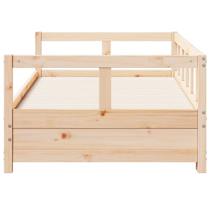 daybed uden madras 90x190 cm massivt fyrretræ