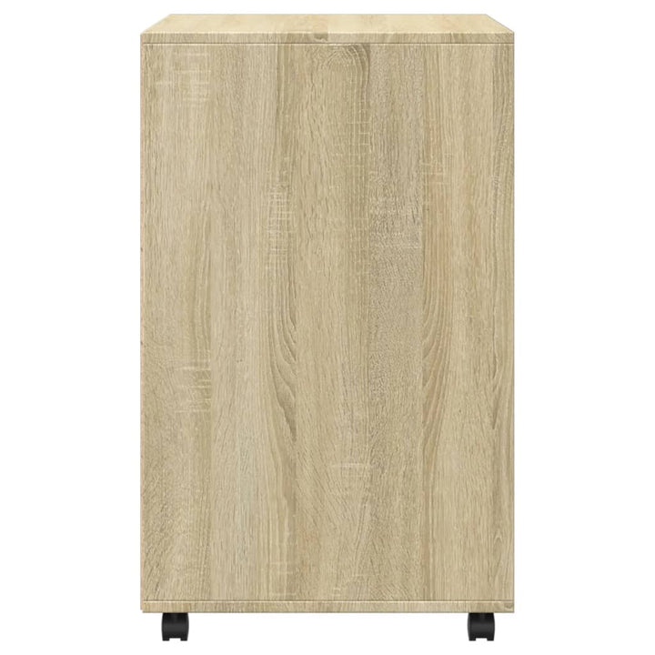 rullebord 60x48x81 cm konstrueret træ sonoma-eg