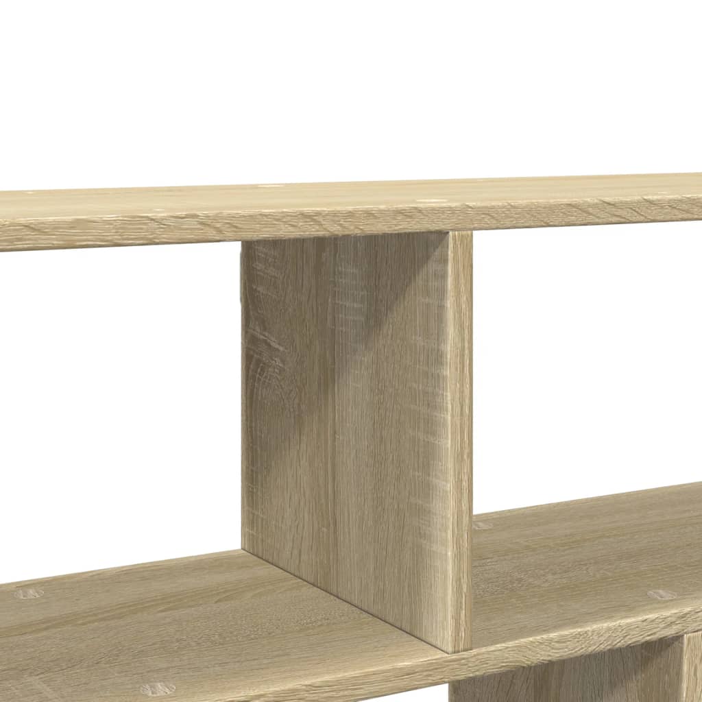 væghylde 100x25x50 cm konstrueret træ sonoma-eg