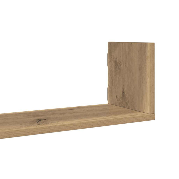 plantestativer 3 stk. 80x18x18 cm konstrueret træ egetræsfarve