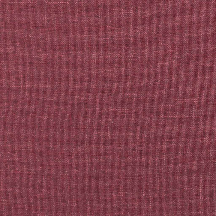 gyngestol med fodskammel Stof vinrød