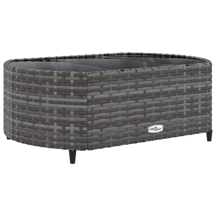 sofasæt til haven 8 dele med hynder polyrattan grå