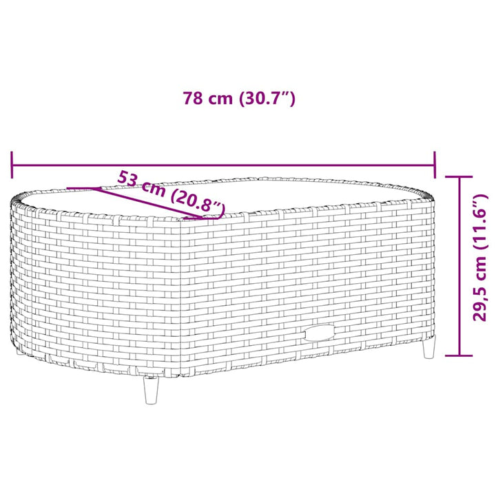 sofasæt til haven 5 dele med hynder polyrattan sort