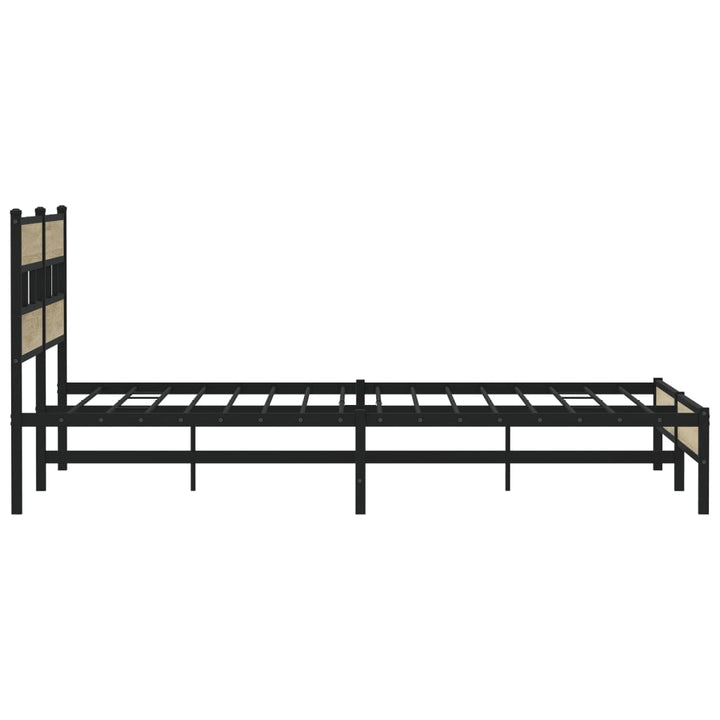 sengeramme uden madras 183x213 cm metal sonoma-eg