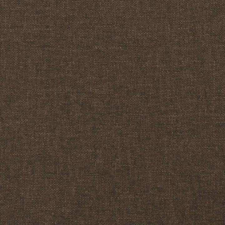 springmadras med pocketfjedre medium 80x160 cm til stof mørkebrun