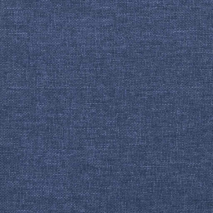 springmadras med pocketfjedre medium 80x160 cm til stof blå