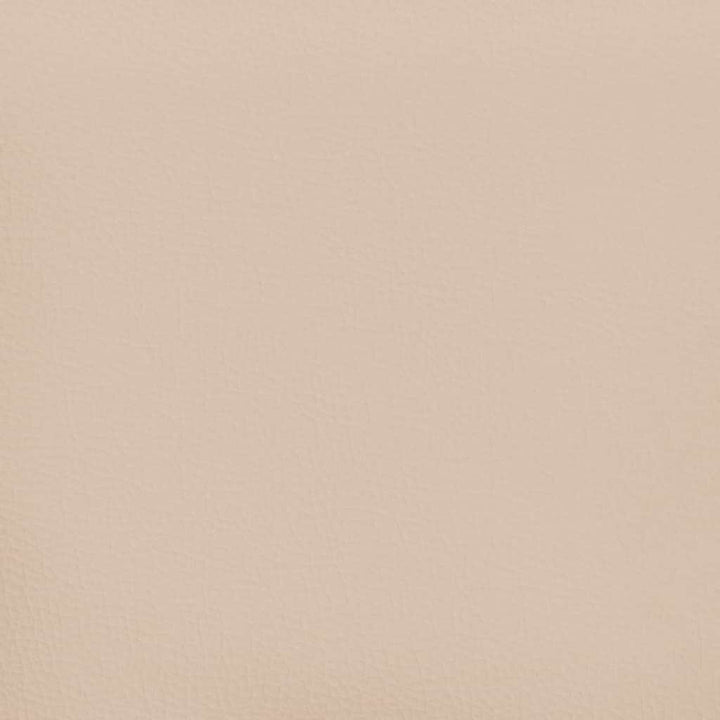 springmadras m. pocketfjedre medium 80x160 cm kunstlæder cappuccino