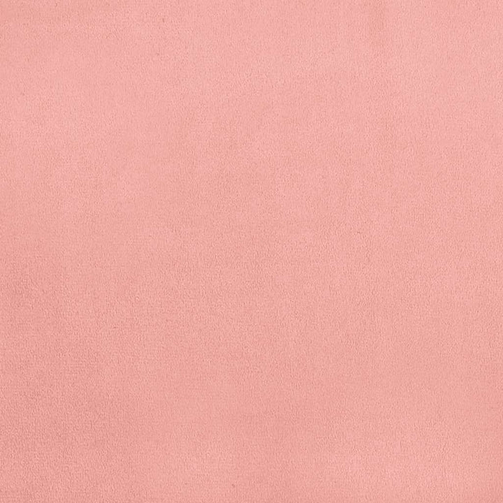 springmadras med pocketfjedre medium 160x220x20 cm fløjl pink