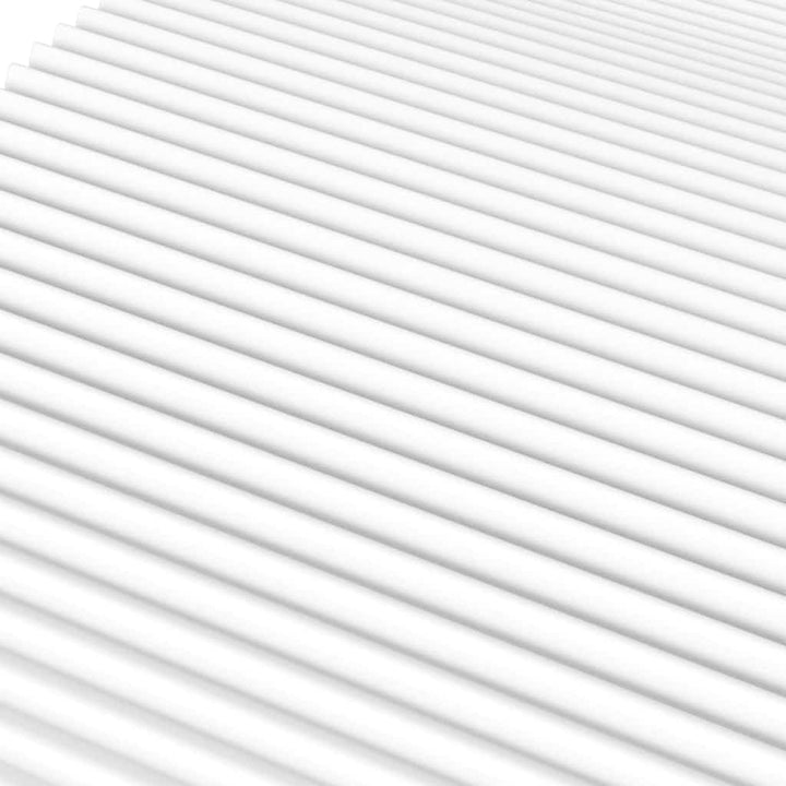 skummadras 100x210 cm hårdhed H2 H3 hvid