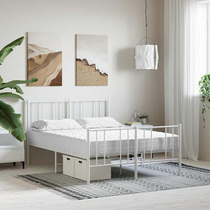 skummadras 140x210 cm hårdhed H2 H3 hvid