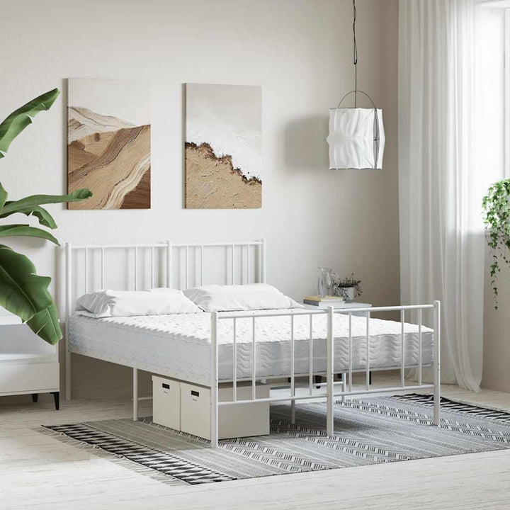 skummadras 120x220 cm hårdhed H2 H3 hvid