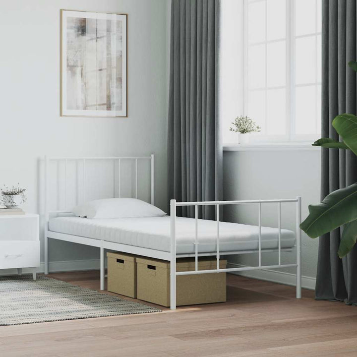 skummadras 80x220 cm 7 zoner hårdhed 20 ILD hvid