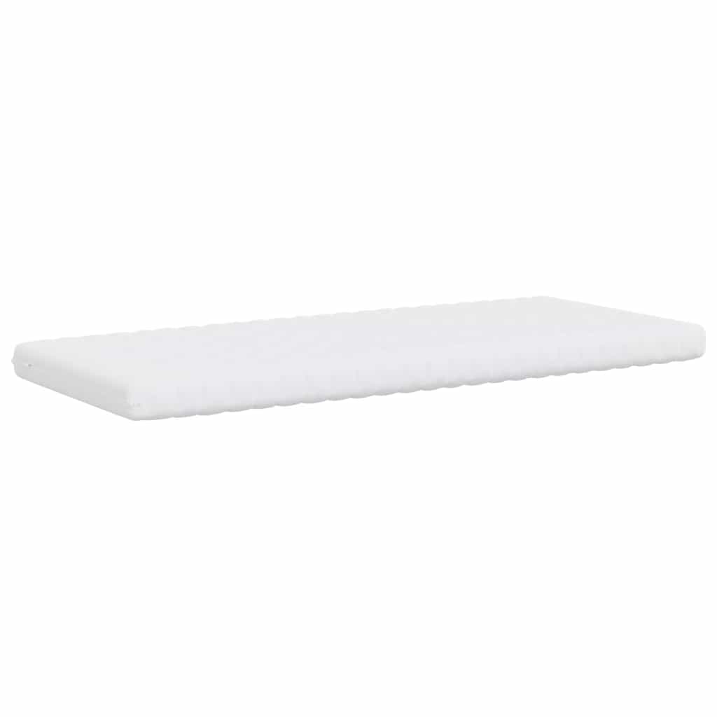 skummadras 80x220 cm 7 zoner hårdhed 20 ILD hvid