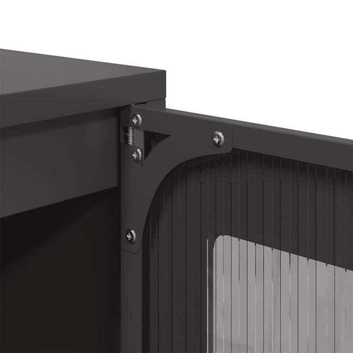 skab 68x39x111,5 cm stål sort