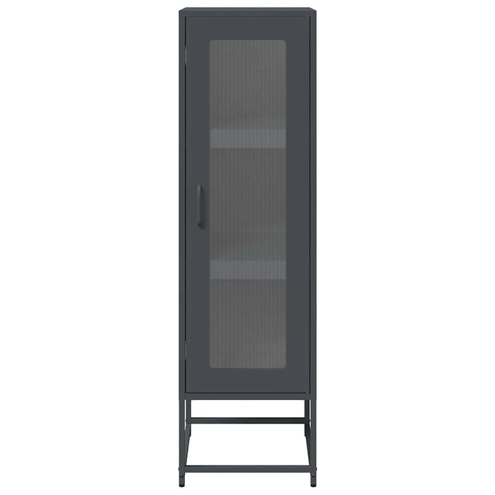skab 36x39x123 cm koldvalset stål antracitgrå