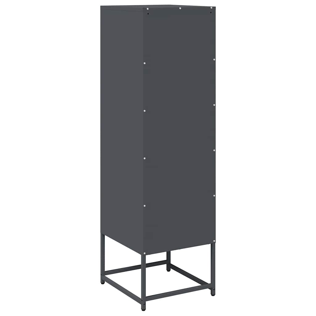 skab 36x39x123 cm koldvalset stål antracitgrå