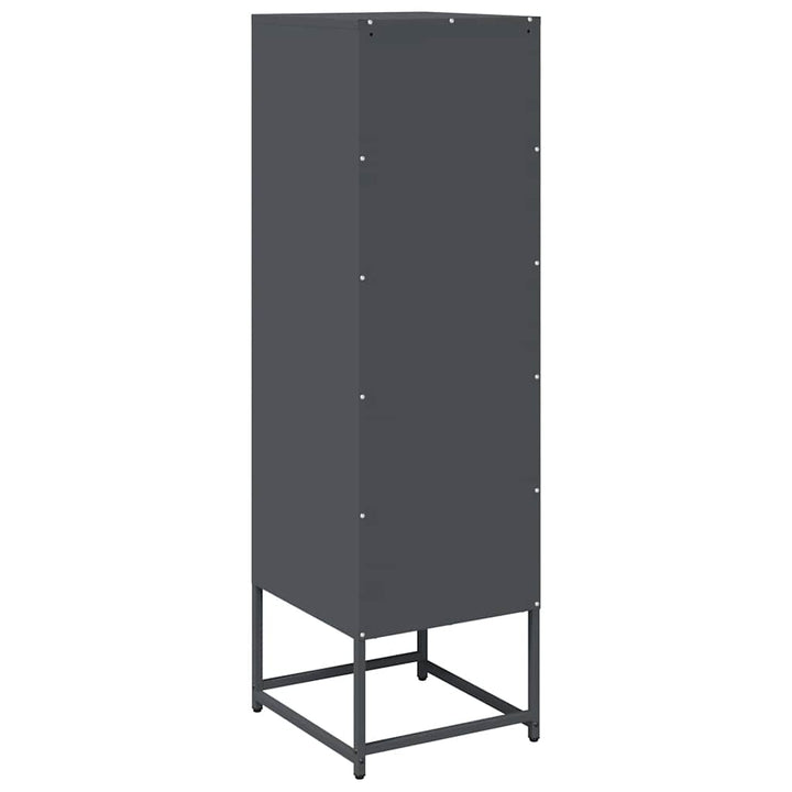 skab 36x39x123 cm koldvalset stål antracitgrå