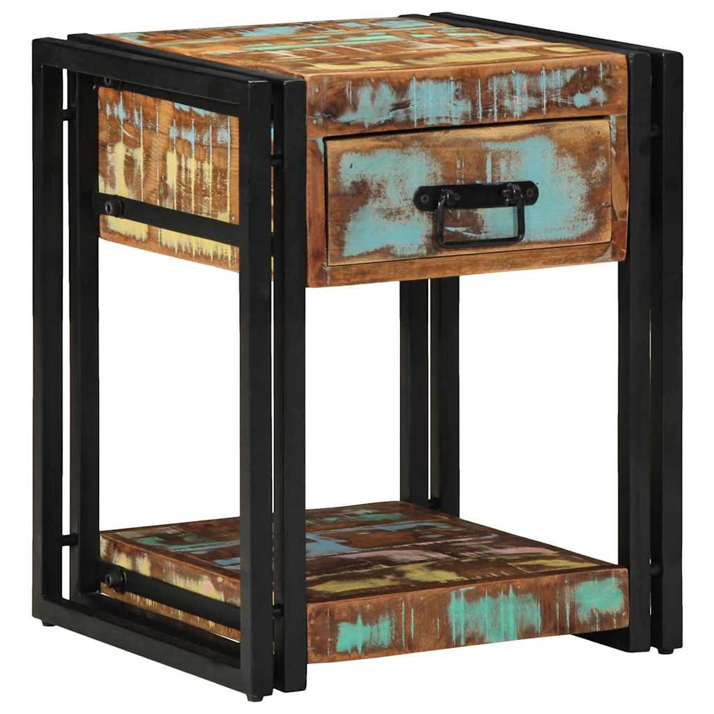 Natskab Flerfarvet 40 x 40 x 50 cm Solid genbrugs træ