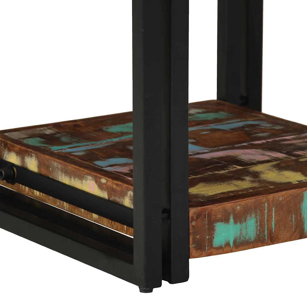 Natskab 2 pcs Flerfarvet 40 x 40 x 50 cm Solid genbrugs træ