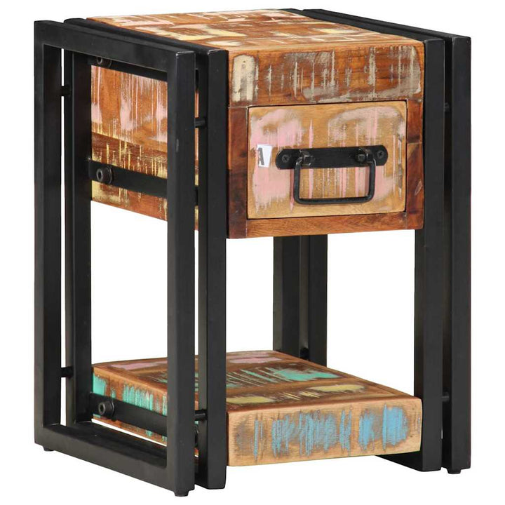 Natskab Flerfarvet 30 x 30 x 40 cm Solid genbrugs træ