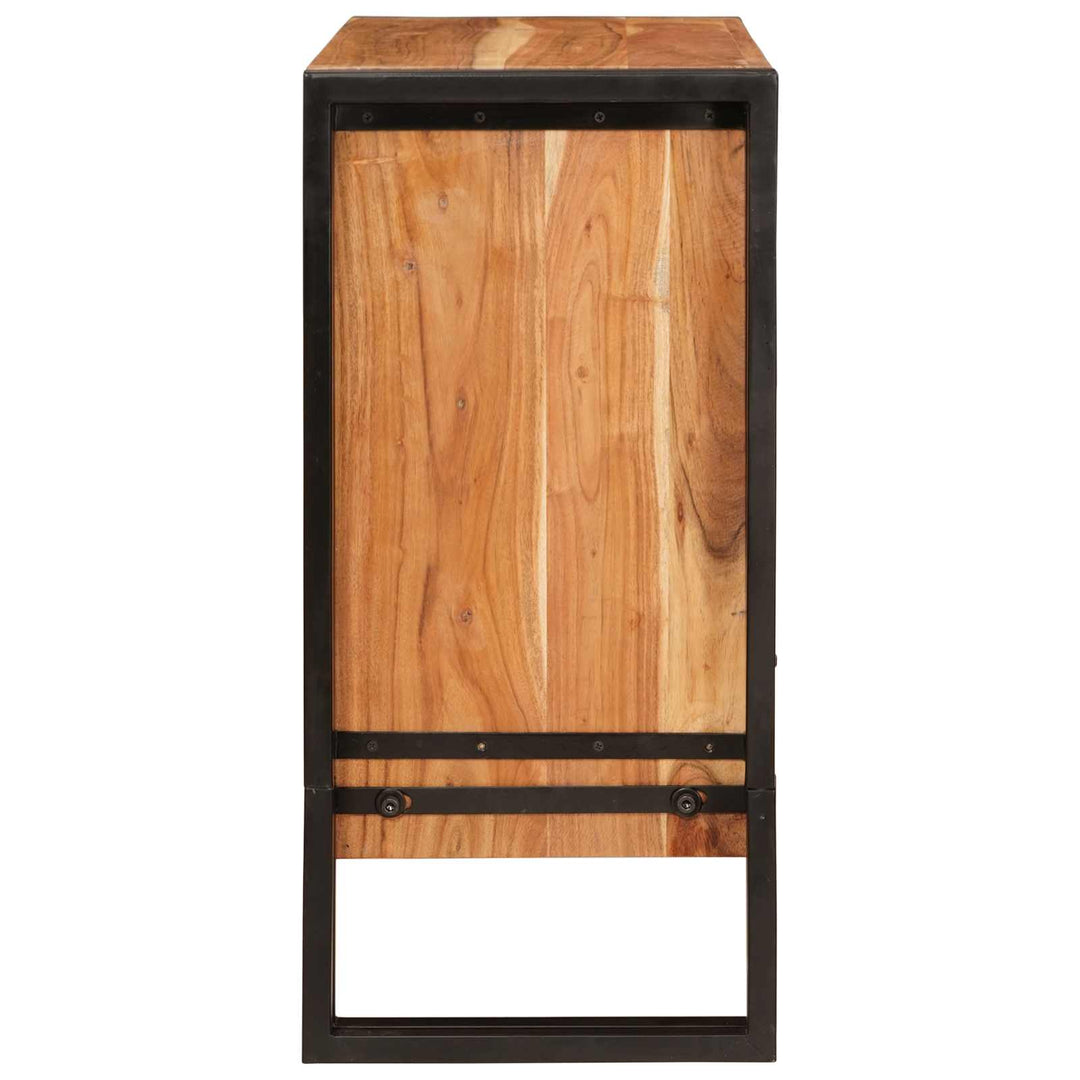 Sideboard med skuffe Brun 66 x 33 x 70 cm Massivt Akacietræ
