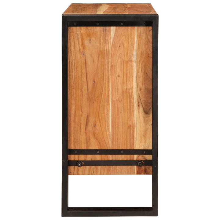 Sideboard med skuffe Brun 66 x 33 x 70 cm Massivt Akacietræ