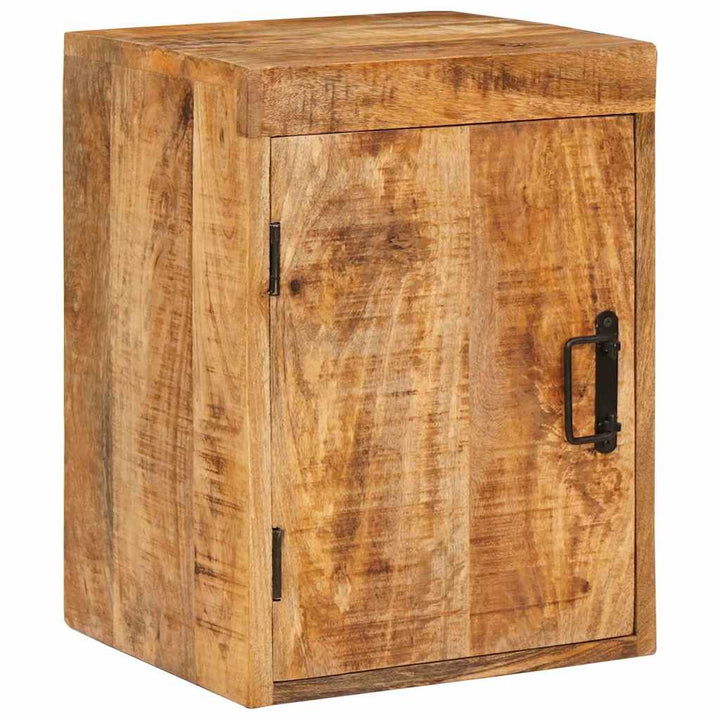 Sengebord 2 pcs Brun 35 x 33 x 48 cm Massivt mangotræ