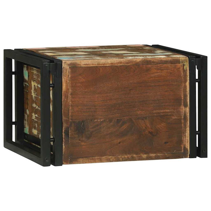 Vinfad 2 pcs 46 x 35 x 27,5 cm Solid genbrugs træ