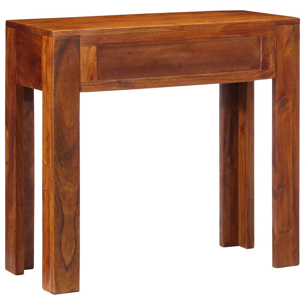 konsolbord 80x35x75 cm massivt akacietræ