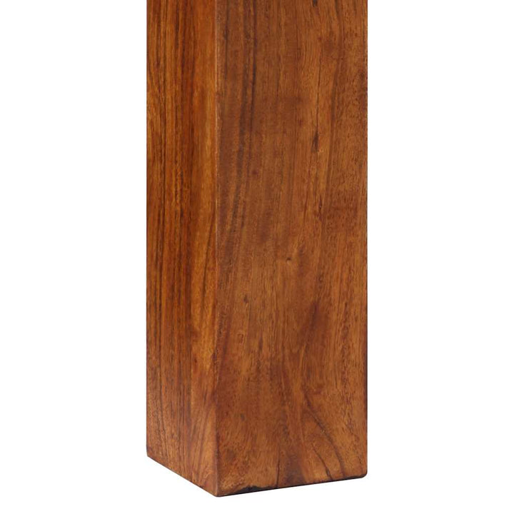 konsolbord 80x35x75 cm massivt akacietræ