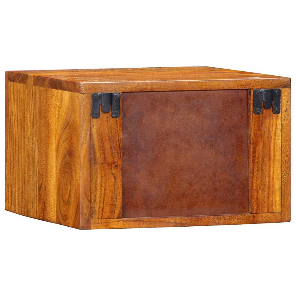 Natskab med skuffe 2 pcs Brun 35 x 30 x 22 cm