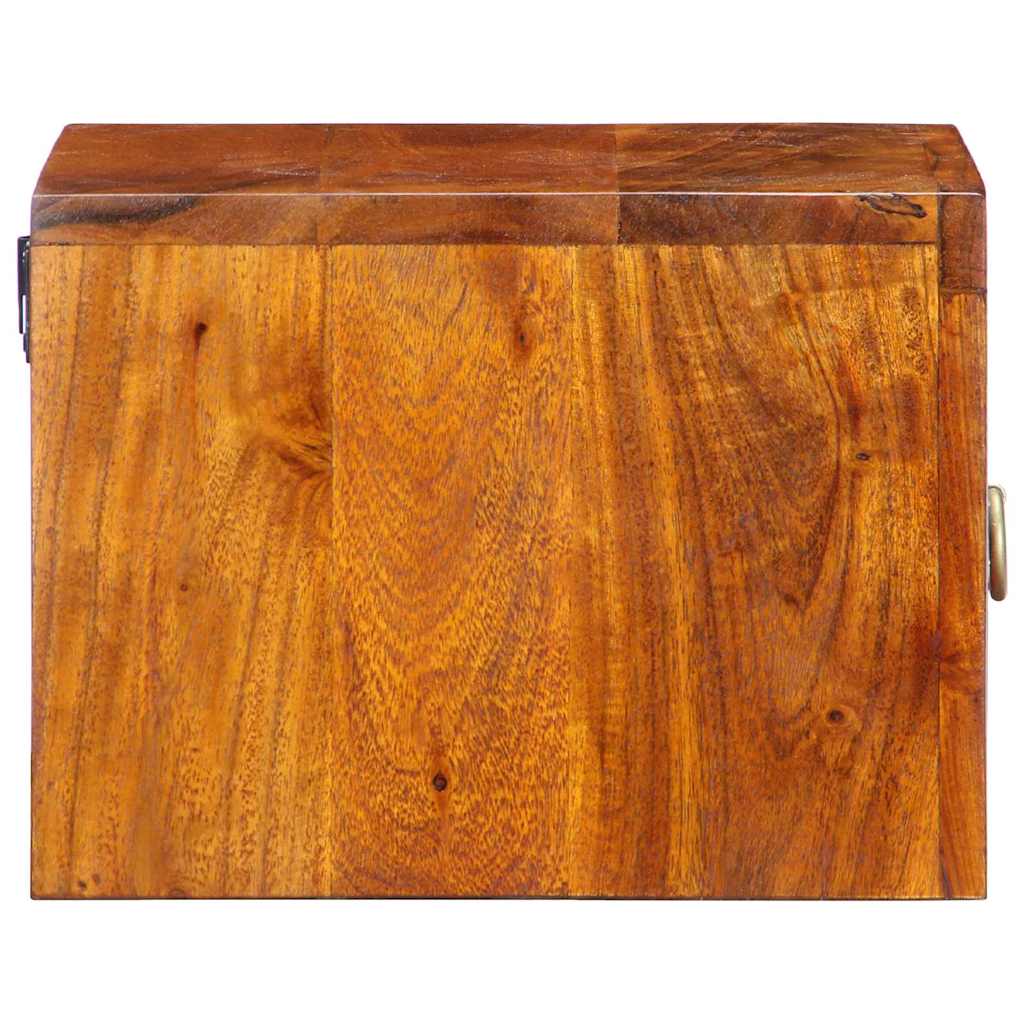 Natskab med skuffe 2 pcs Brun 35 x 30 x 22 cm