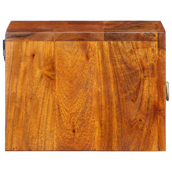Natskab med skuffe 2 pcs Brun 35 x 30 x 22 cm