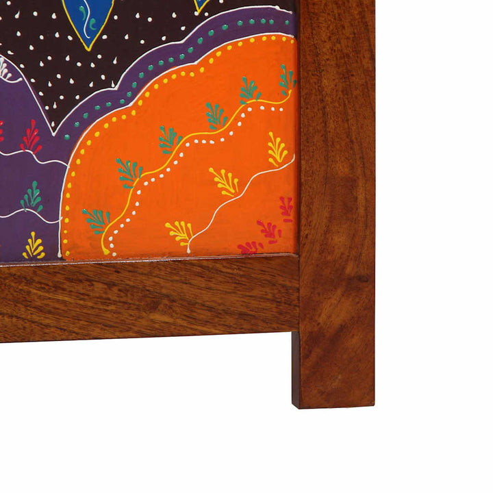 Rumdeler Honningbrun 105 x 1,5 x 160 cm Massivt Akacietræ