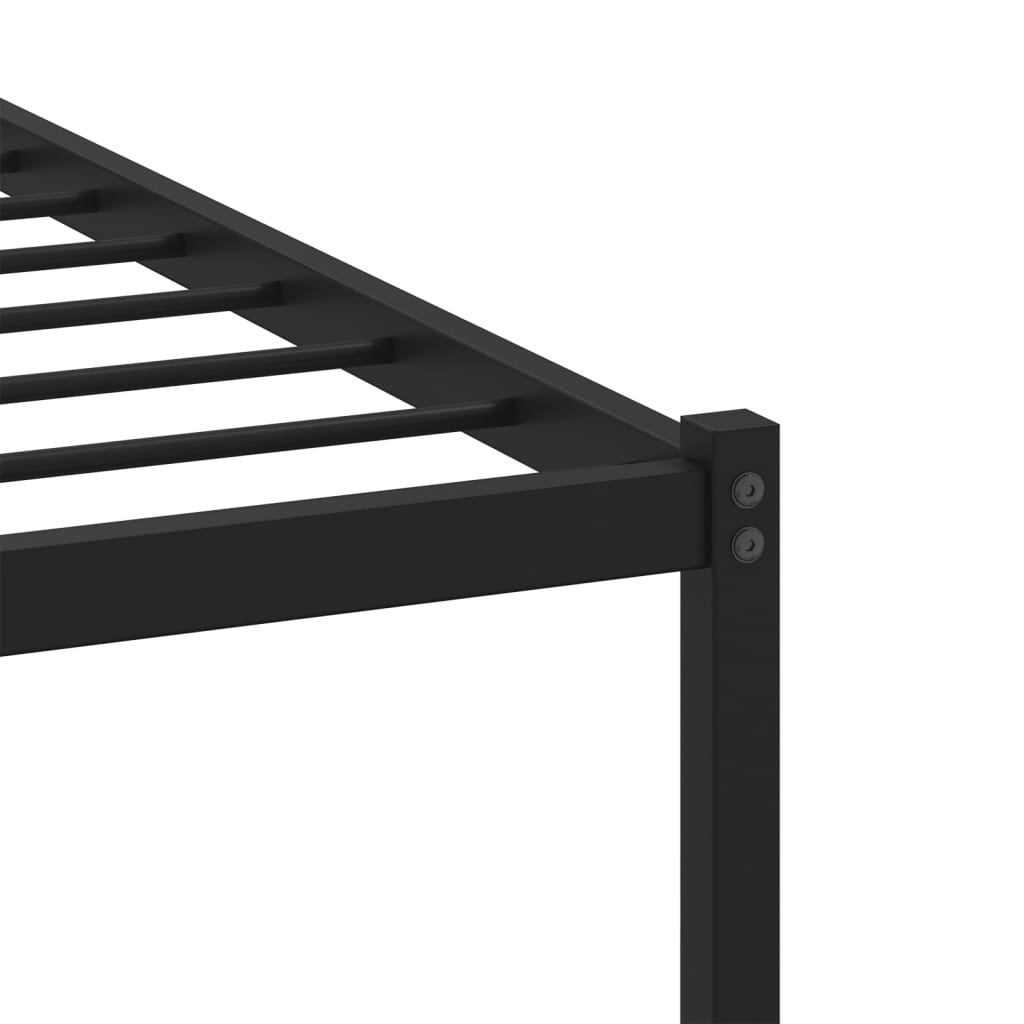 sengeramme m. sengegavl 75x190 cm uden madras brun egetræsfarve