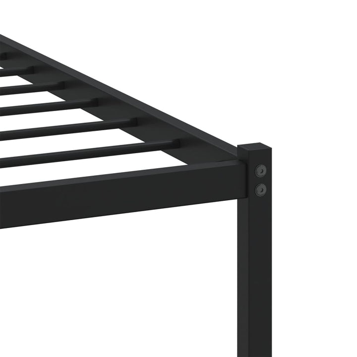 sengeramme m. sengegavl 80x200 cm uden madras brun egetræsfarve